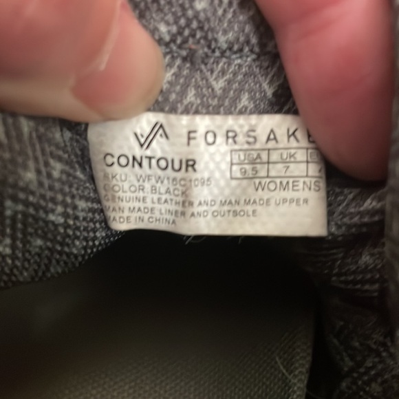 Forsake Contour Sneaker Boot Bootie Leather Women’s Size 9.5 - Picture 9 of 12